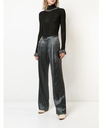 Женская черная водолазка от Jill Stuart