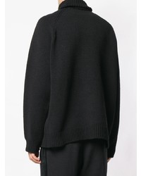 Мужская черная водолазка от D.GNAK