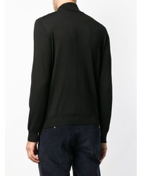 Мужская черная водолазка от Corneliani