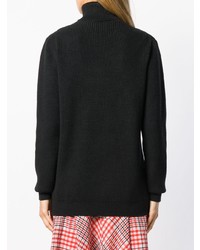 Женская черная водолазка от Esteban Cortazar