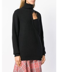 Женская черная водолазка от Esteban Cortazar