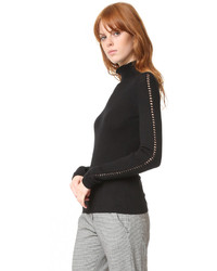 Женская черная водолазка от Carven