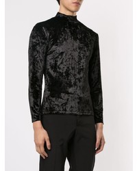 Мужская черная водолазка от Maison Margiela