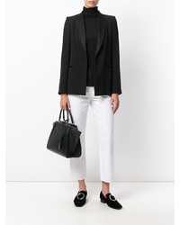 Черная вязаная блузка от Twin-Set