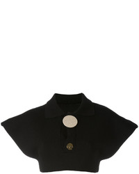 Черная вязаная блузка от Jacquemus