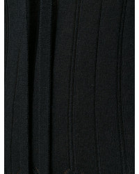 Черная вязаная блузка от No.21