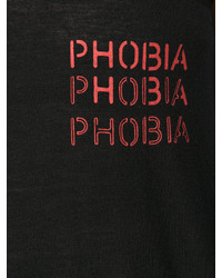 Черная вязаная блузка от Damir Doma