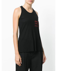 Черная вязаная блузка от Damir Doma