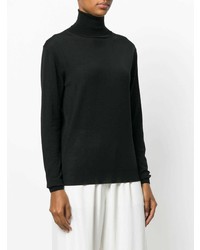 Женская черная вязаная водолазка от Stella McCartney