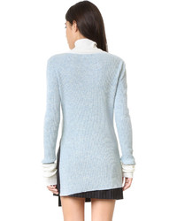 Женская черная вязаная водолазка от Sjyp