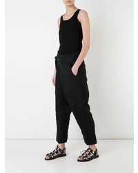 Женская черная вязаная майка от Forme D'expression