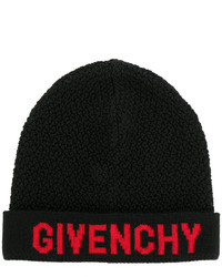 Женская черная вязаная шапка от Givenchy