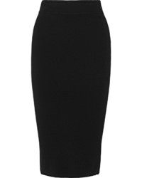 Черная вязаная юбка-карандаш от Michael Kors