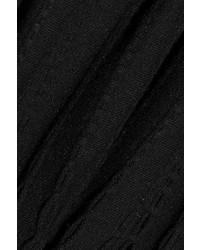 Черная вязаная юбка-миди от Derek Lam
