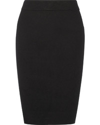 Черная вязаная юбка от DKNY
