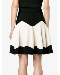 Черная вязаная юбка от Alexander McQueen