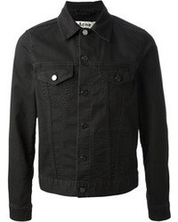 Мужская черная джинсовая куртка от Acne Studios