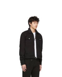 Мужская черная джинсовая куртка от Random Identities