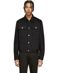 Мужская черная джинсовая куртка от BLK DNM