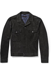 Мужская черная джинсовая куртка от Bottega Veneta