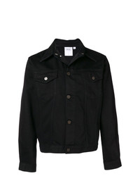 Мужская черная джинсовая куртка от Calvin Klein Jeans Est. 1978