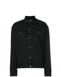 Женская черная джинсовая куртка от Filles a papa