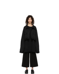 Женская черная джинсовая куртка от Regulation Yohji Yamamoto