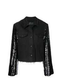 Женская черная джинсовая куртка от RtA