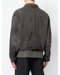 Мужская черная джинсовая куртка от Yeezy