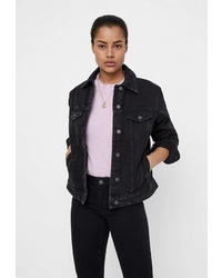 Женская черная джинсовая куртка от Vero Moda