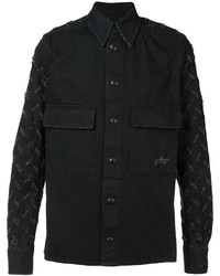 Мужская черная джинсовая куртка от Vivienne Westwood
