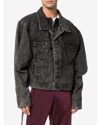 Мужская черная джинсовая куртка от Y/Project