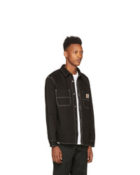 Мужская черная джинсовая рубашка от CARHARTT WORK IN PROGRESS