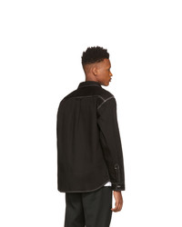 Мужская черная джинсовая рубашка от CARHARTT WORK IN PROGRESS