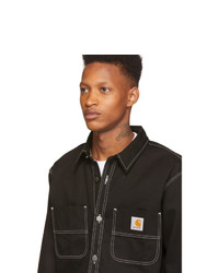 Мужская черная джинсовая рубашка от CARHARTT WORK IN PROGRESS