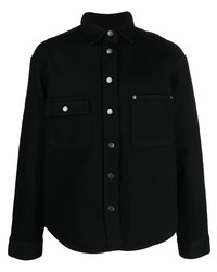 Мужская черная джинсовая рубашка от Filippa K