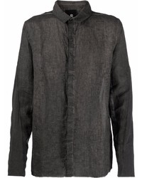 Мужская черная джинсовая рубашка от Thom Krom