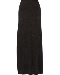 Черная длинная юбка со складками от Missoni