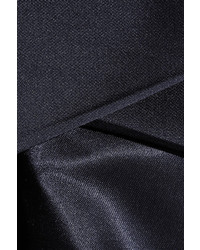 Черная длинная юбка со складками от Alberta Ferretti