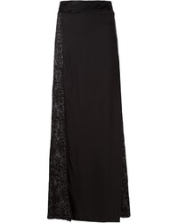 Черная длинная юбка от Ann Demeulemeester