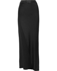 Черная длинная юбка от Ann Demeulemeester