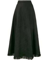 Черная длинная юбка от Barbara Casasola