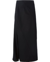 Черная длинная юбка от Comme des Garcons