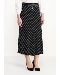 Черная длинная юбка от Evans