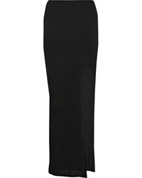 Черная длинная юбка от Helmut Lang