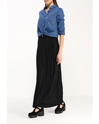 Черная длинная юбка от Jennyfer