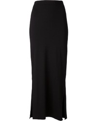 Черная длинная юбка от Just Female
