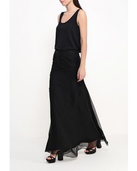 Черная длинная юбка от La Coquette