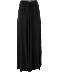 Черная длинная юбка от Lanvin