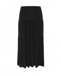 Черная длинная юбка от Lina